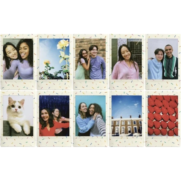 Fujifilm Instax mini Sprinkles film WW1 (10ks) - Filmy pre instantné fotoaparáty - Obrázok B36B000O01