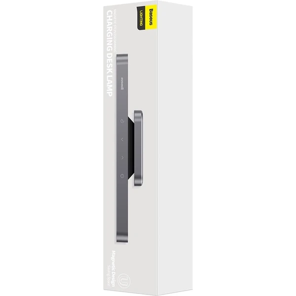 Magnetická bezdrôtová LED lampa Baseus Magnetic Pro sivá - Lampičky - Obrázok B3AE000N01