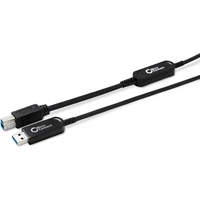 MicroConnect Premium Optic Fiber USB 3.2 Gen 2 A-B kábel 10m - Káble