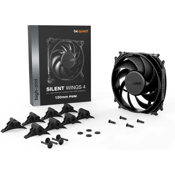Be quiet! Silent Wings 4 PWM 120mm - Ventilátory pre PC - Obrázok B3VG300401