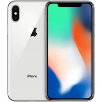 Apple iPhone X 256GB strieborný - Mobilné telefóny