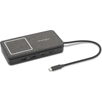 Kensington USB-C Dual 4K dokovacia stanica s Qi bezdrôtovým nabíjaním - Dokovacie stanice