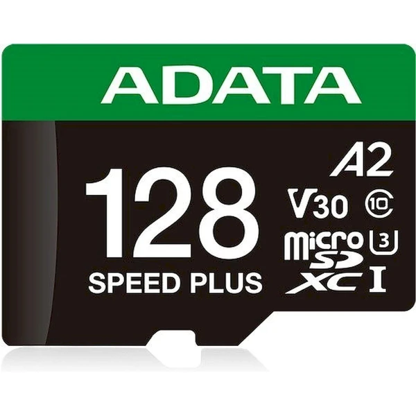 ADATA Speed Plus microSDXC 128GB + SD adaptér - Pamäťové karty - Obrázok B4SK000K01