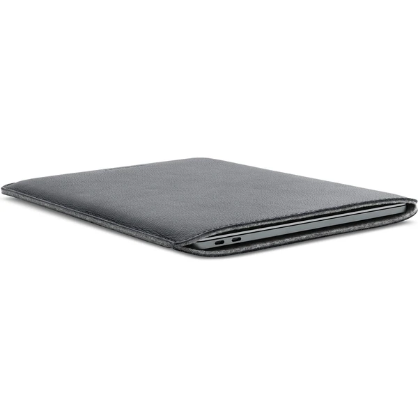 Woolnut Leather Sleeve kožené púzdro MacBook Pro 13"/MacBook Air 13" sivé - Puzdra - Obrázok B4SR100501