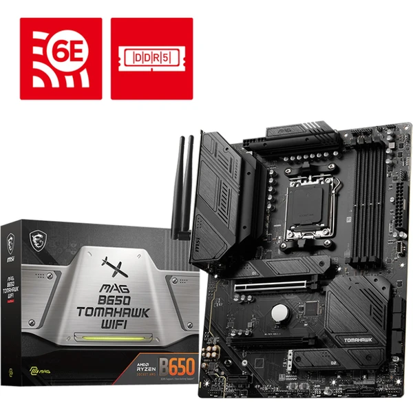 MSI MAG B650 TOMAHAWK WIFI - Základné dosky - Obrázok B4V4000L01