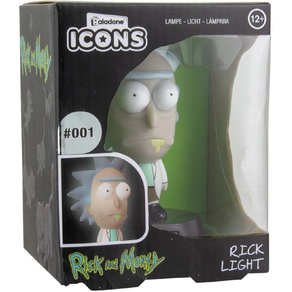 Icon Light Rick & Morty - Rick - Lampičky - Obrázok B4XF000P01