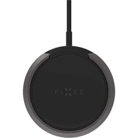 Bezdrôtová nabíjačka FIXED MagPad s podporou uchytenia MagSafe a stojanom, 15W, čierna - Nabíjačky