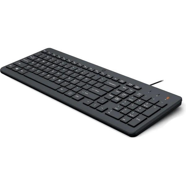 HP 150 drôtová klávesnica čierna - Klávesnice - Obrázok B5D1000O01