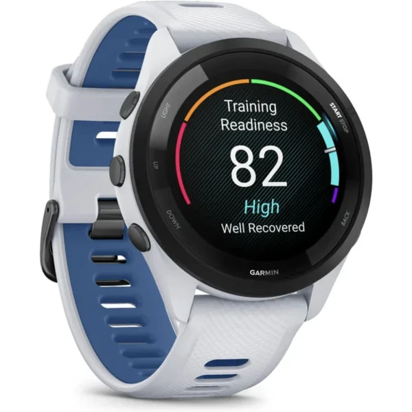 Garmin Forerunner 265 biele/modré - Inteligentné hodinky - Obrázok B5GE000O01