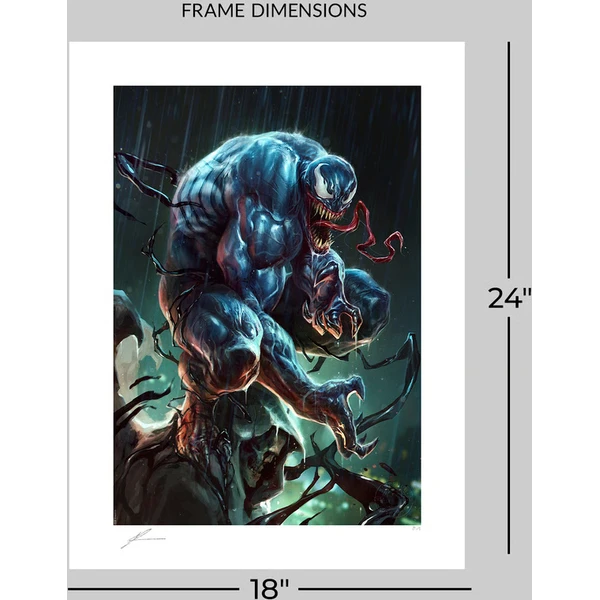 Art Print Sideshow Marvel - Venom 46 x 61 cm (bez rámu) - Dekorácie - Obrázok B5VG000L01