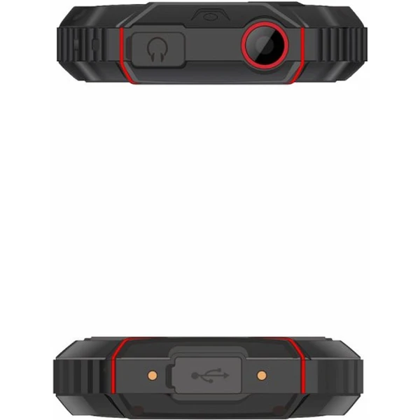 EVOLVEO StrongPhone W4 DualSIM čierno-červená - Mobilné telefóny - Obrázok B5Z7000701