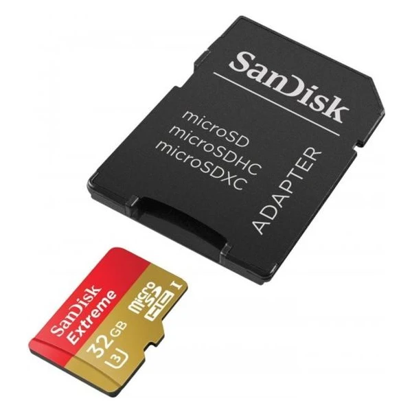 SanDisk Extreme microSDHC 32GB - Pamäťové karty - Obrázok B600000301