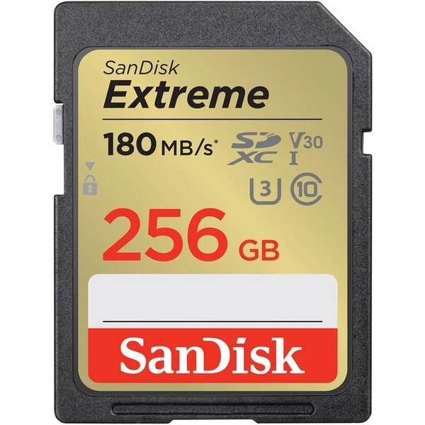 SanDisk Extreme SDXC 256GB - Pamäťové karty - Hlavný obrázok