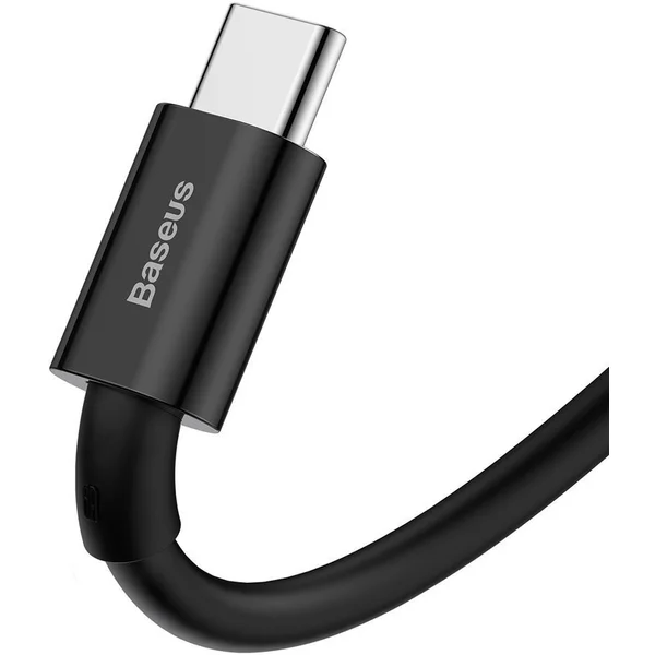 Baseus Superior napájací kábel USB-A/USB-C 66W 2m čierny - Káble a redukcie - Obrázok B66E300401