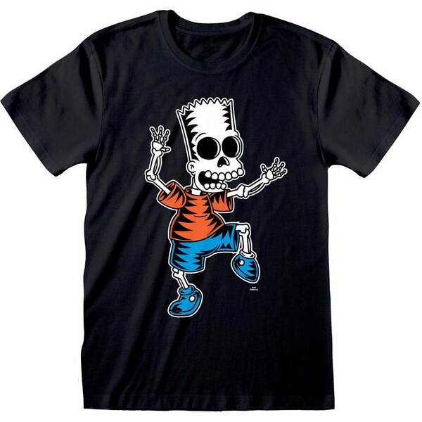 Tričko The Simpsons - Skeleton Bart M
