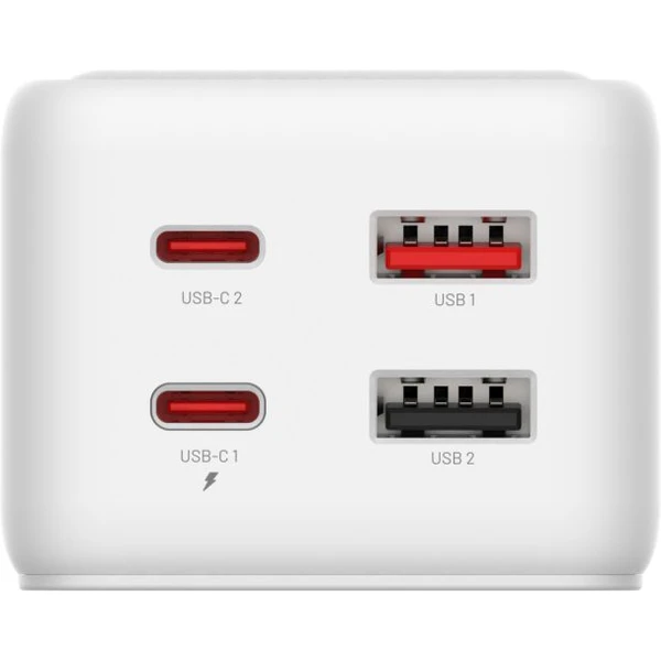 FIXED Charging Strip predlžovací adaptér s USB-C/USB-A, GaN III, 3m, PD 65W, biely - Nabíjačky - Obrázok B6I1000O01