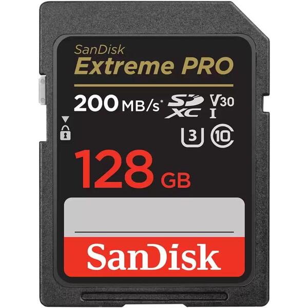 SanDisk SDXC karta 128GB Extreme PRO