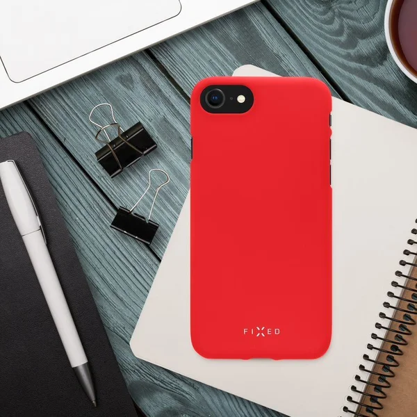 FIXED Story silikónový kryt Apple iPhone 13 Mini červený - Puzdra - Obrázok B6TZ000501
