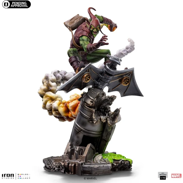 Soška Iron Studios BDS Art Scale 1/10 Marvel: Spiderman vs Villains Diorama - Green Goblin - Sochy a sošky - Obrázok B6YA000L01