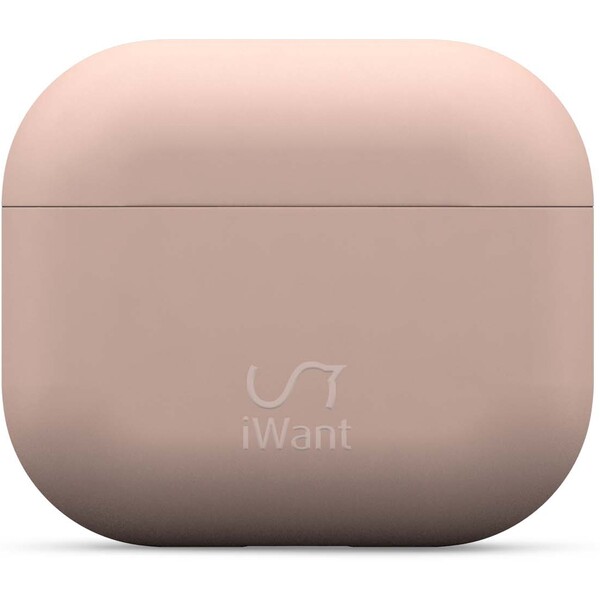 iWant AirPods 3. generácie ultra-tenké puzdro svetlo ružové