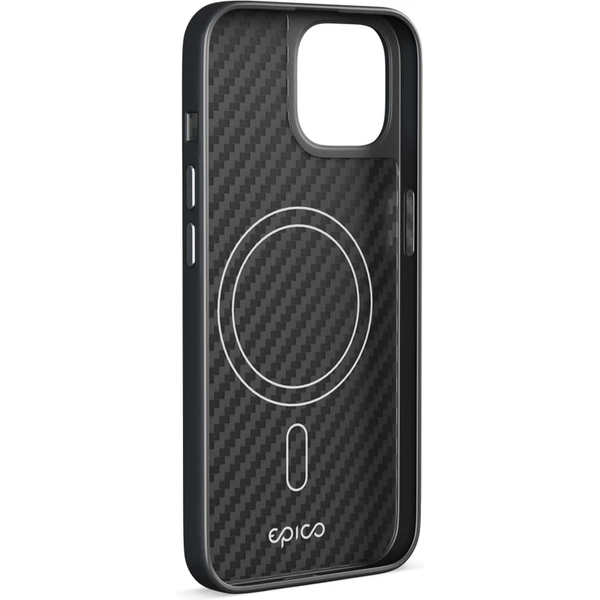 Epico Mag+ Hybrid Carbon kryt pre iPhone 16 Plus čierna - Puzdra - Obrázok B7L7000K01