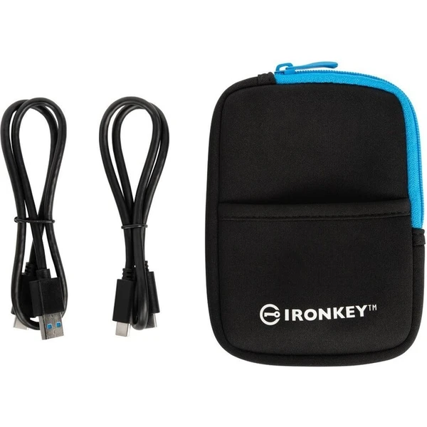 Kingston IronKey Vault Privacy 80 960GB Externý SSD - SSD - Obrázok B7TI100501