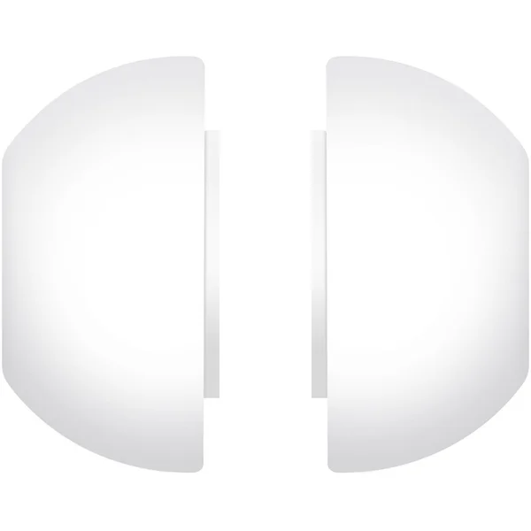 FIXED Plugs 2 sady silikónových štuple Apple Airpods Pro/Pro 2 (M) biela - Náhradné náušníky - Obrázok B7XQ000501