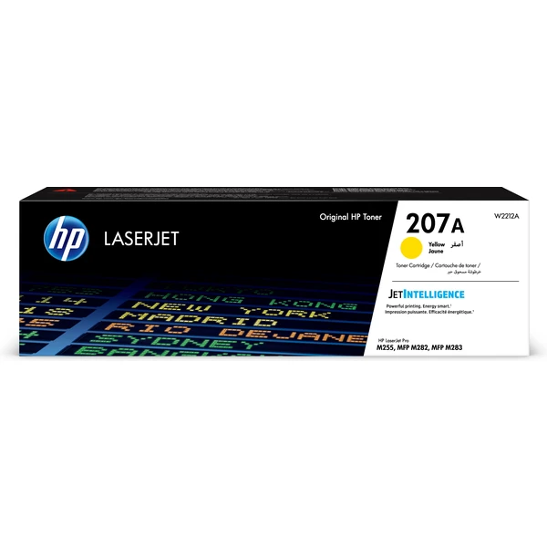 HP W2212A č. 207 Žltá originálna - Tonery - Hlavný obrázok
