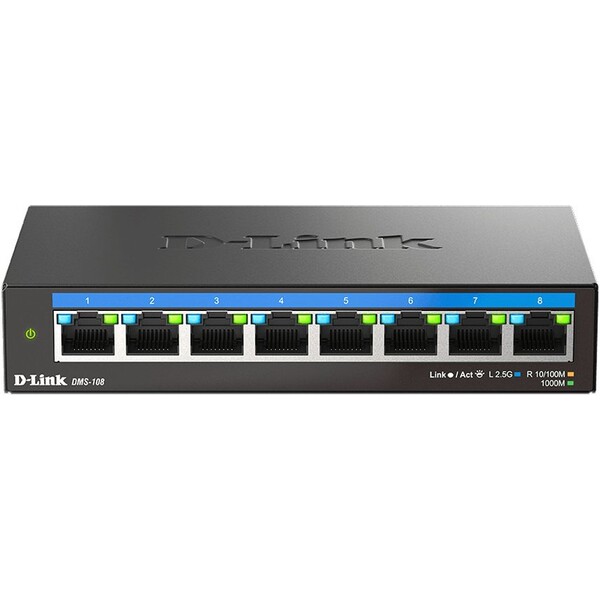D-Link 8-Port Multi-Gigabit Unmanaged Switch
