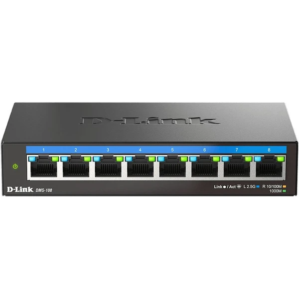 D-Link 8-Port Multi-Gigabit Unmanaged Switch - Switche - Hlavný obrázok