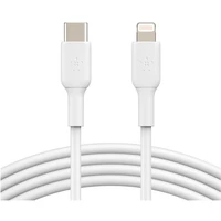 Belkin BOOST Charge USB-C/Lightning napájací kábel 1m biely - Káble a redukcie