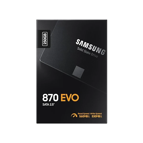 Samsung 870 EVO SSD 2,5" 250GB - SSD - Obrázok B8AM600301