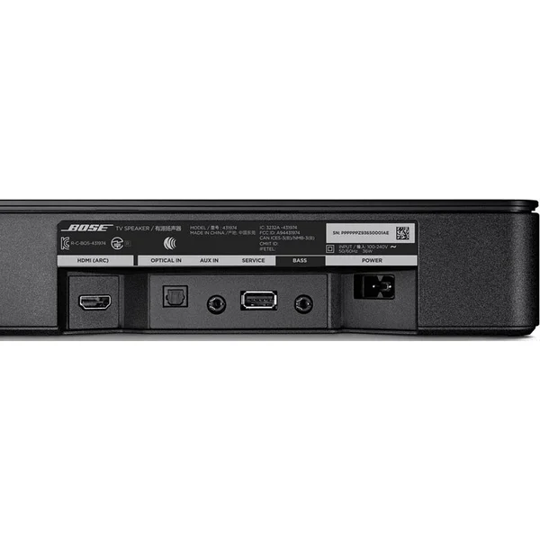BOSE TV Speaker čierny - Reproduktory - Obrázok B8AQ300301