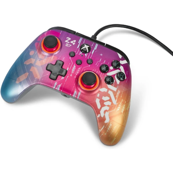 PowerA Advantage drôtový herný ovládač pre Xbox Series X|S Cyber ??Style (XBOX/PC) - Herné ovládače - Obrázok B8J5000P01