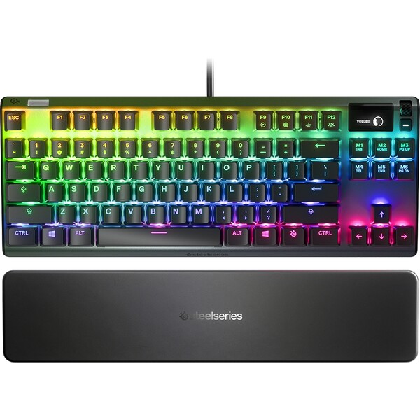 SteelSeries Apex 7 TKL Red herná klávesnica (US) čierna