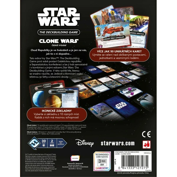Star Wars: The Deckbuilding Game - Clone Wars SK - Stolové hry - Obrázok B8TD000L01