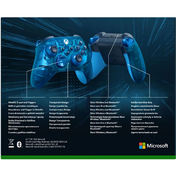 Xbox Wireless Controller Sky Cipher Special Edition - Herné ovládače - Obrázok B907000J01