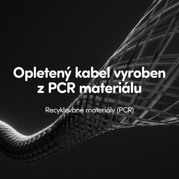 PanzerGlass USB-C/USB-C napájací kábel 240W 1,2m čierny - Káble a redukcie - Obrázok B93J000K01