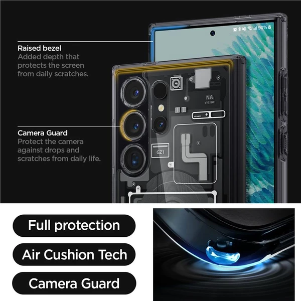 Spigen Ultra Hybrid kryt Samsung Galaxy S24 Ultra zero one - Puzdra - Obrázok B963000N01