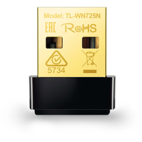 TP-Link TL-WN725N WiFi USB adaptér - Sieťové karty - Obrázok B9QFF00101