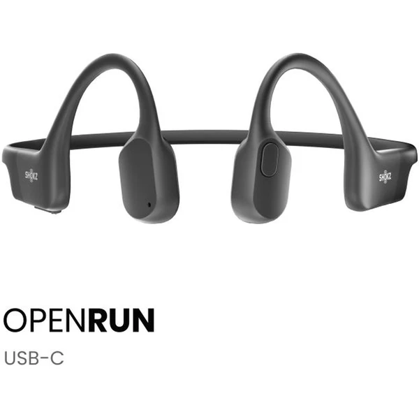 Shokz OpenRun (USB-C) bezdrôtové slúchadlá čierna - Slúchadlá - Obrázok B9TA000N01