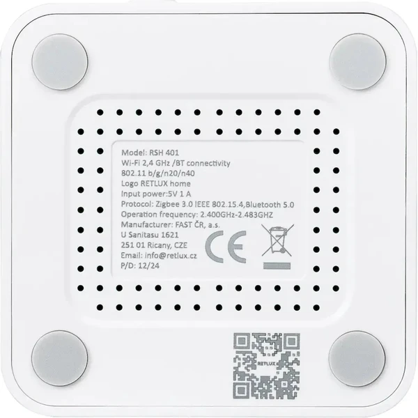 Retlux RSH 401 múdra ZigBee brána - Senzory - Obrázok B9XK000K01