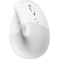 Logitech Lift bezdrôtová myš pre Mac biela - Myši
