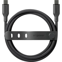 PanzerGlass USB-C/USB-C napájací kábel 240W 2m čierny - Káble a redukcie
