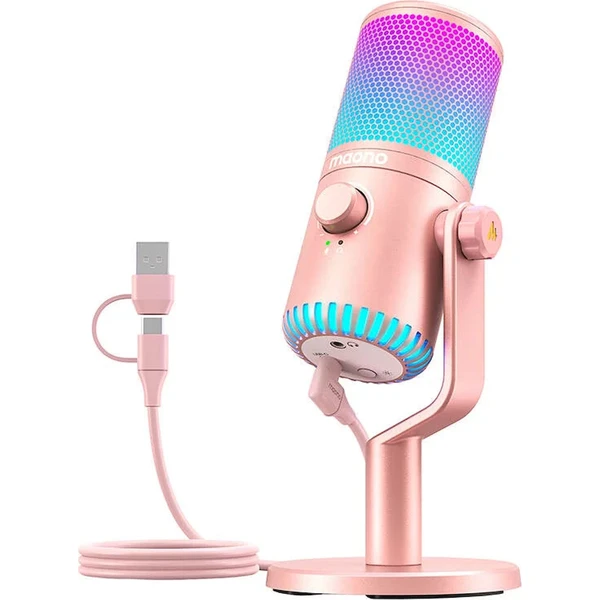 Maono DM30RGB mikrofón ružová - Mikrofóny - Obrázok BA5B000O01