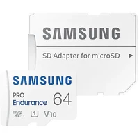 Samsung PRO Endurance microSDXC 64GB + SD adaptér - Pamäťové karty