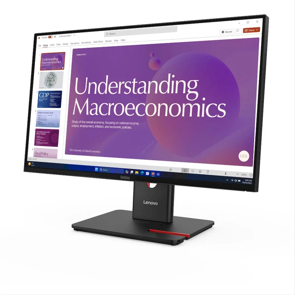 Lenovo ThinkVision T24d-40 monitor - 24" - Monitory - Obrázok BAOI000K01