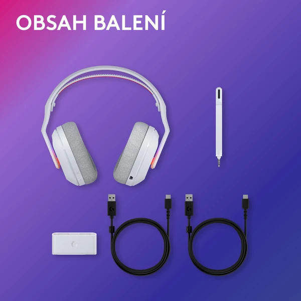 Logitech G A20 X slúchadlá biela - Slúchadlá - Obrázok BAXH000K01
