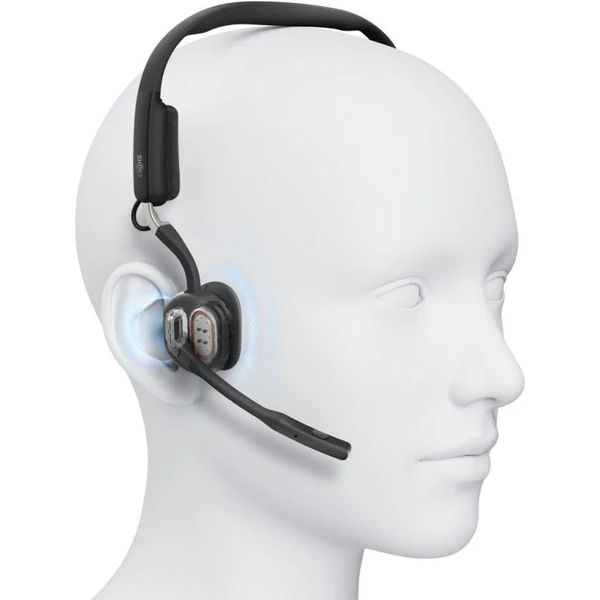 Shokz OpenMeet Bluetooth slúchadlá pred uši čierna - Slúchadlá - Obrázok BAZE000J01