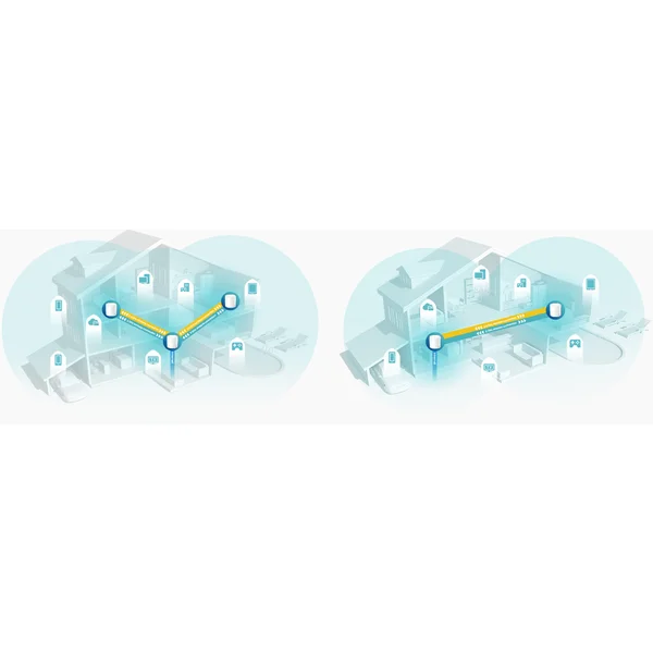 TP-Link Deco X60 mesh systém 1ks biely - Mesh systémy - Obrázok BAZN600301